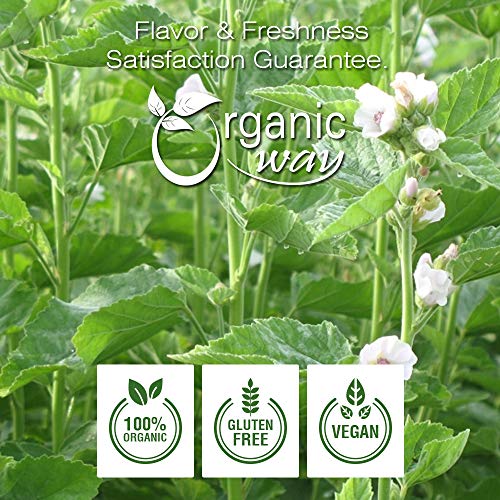 Organic Way Marshmallow Leaf Whole Althaea Officinalis - Europ
