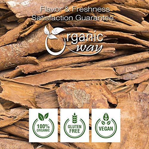 Organic Way True Ceylon Cinnamon Sticks Cinnamomum Verum - Add