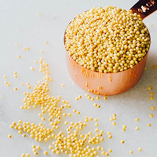 Organic Grains Organic Hulled Millet Grain - 3 Lbs. 48 Oz. - T