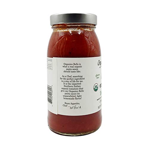 Organico Bello Organic Pasta Sauce Tomato Basil -- 25 Oz