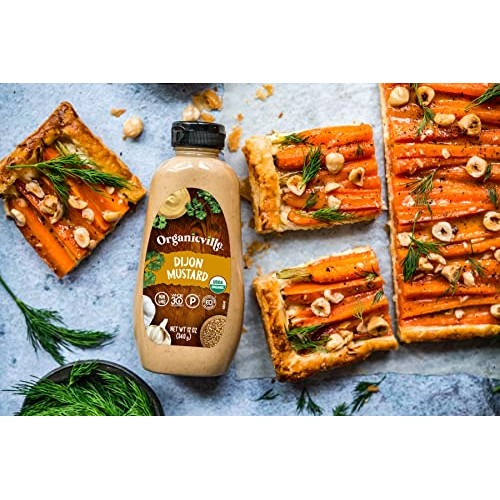 Organicville Dijon Organic Mustard, 12 oz