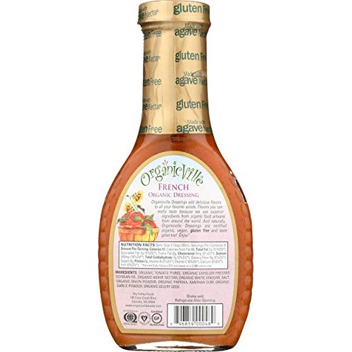 Organicville, Dressing French Organic, 8 Fl Oz