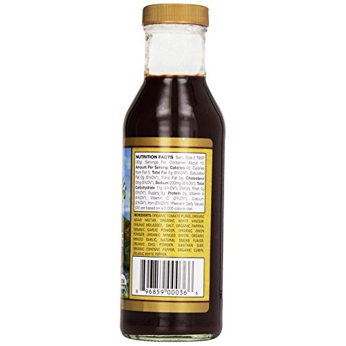 Organicville Organic Bbq Sauce, 13.5 Oz
