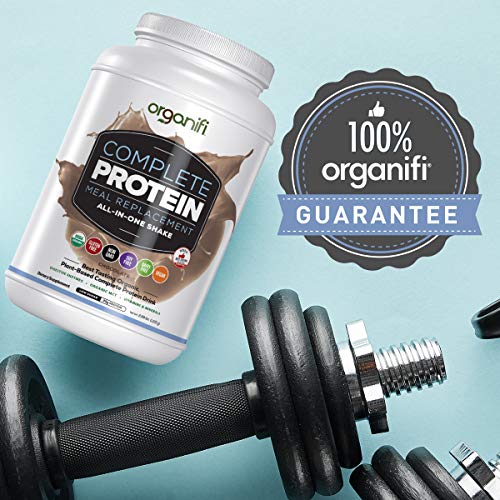Organifi: Complete Protein Chocolate Flavor - Organic Vegan Plan Organifi: Complete Protein Chocolate Flavor - Organic Vegan Plan