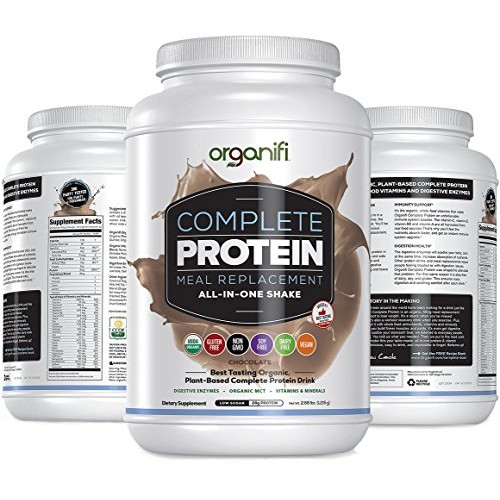 Organifi: Complete Protein Chocolate Flavor - Organic Vegan Plan Organifi: Complete Protein Chocolate Flavor - Organic Vegan Plan
