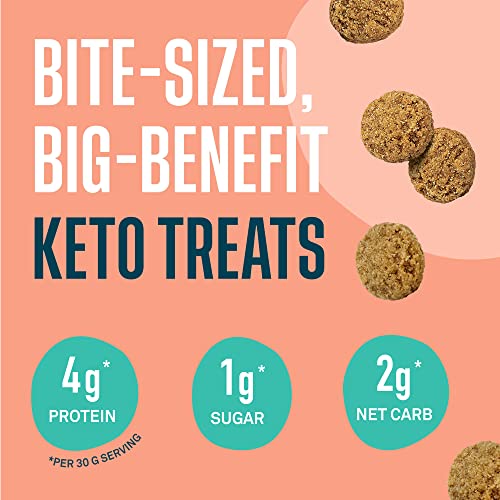 Organika Fav Keto Mini Cookies-Snickerdoodle- Low Carb, Collagen...