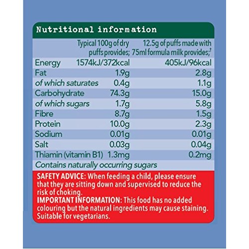 Organix Multigrain Mini Puffs 90G