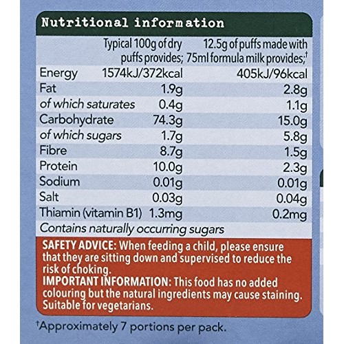 Organix Multigrain Mini Puffs 90G