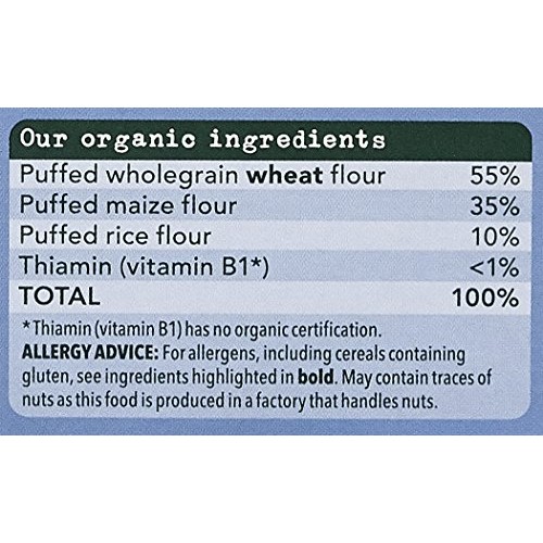 Organix Multigrain Mini Puffs 90G