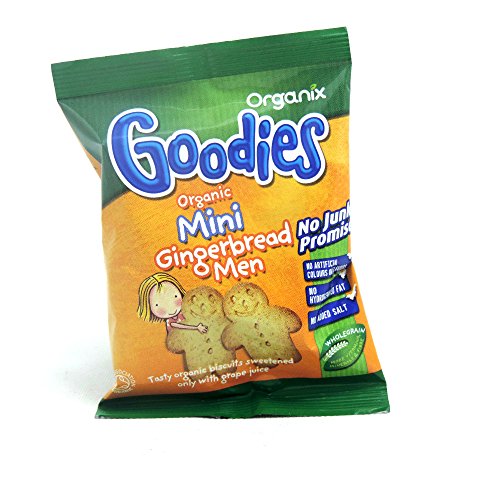 Organix Goodies - Biscuits - Organic Mini Gingerbread Men Biscui