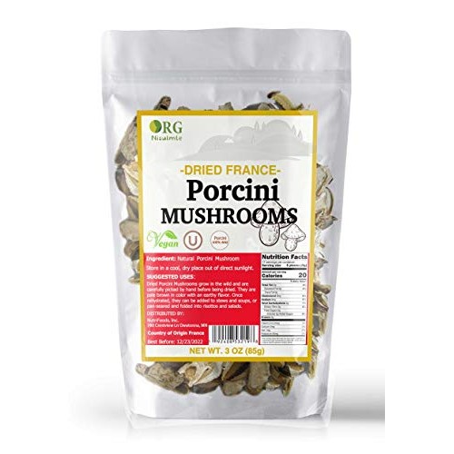 Orgnisulmte Dried Porcini Mushrooms Whole All Natural Authentic ...