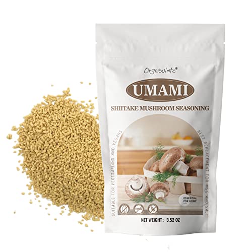 Orgnisulmte Umami Powder, Savory Shiitake Mushroom Seasoning Gra...