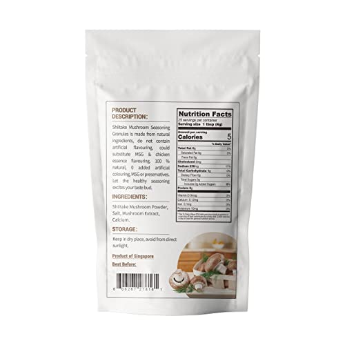 Orgnisulmte Umami Powder, Savory Shiitake Mushroom Seasoning Gra...