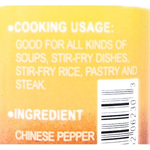 Oriental Mascot Chinese Pepper Powder 1 Oz And One Soy Sauce Dish