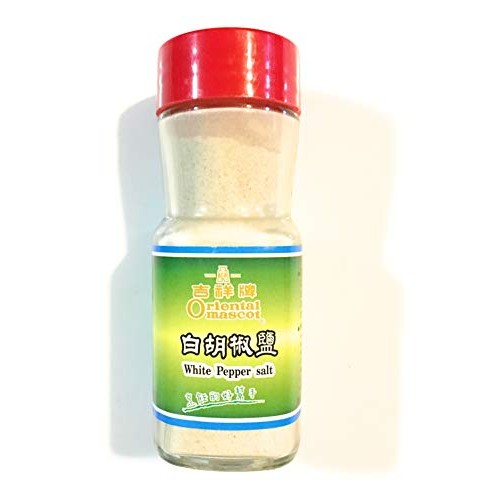 Oriental Mascot White Pepper Salt 2.3 Oz2 Pack白胡椒鹽
