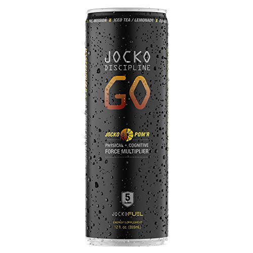 Jocko Go Energy Drink Pomr - Sugar-Free All-Natural Nootropic
