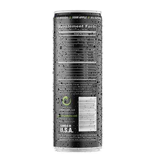 Jocko Go Energy Drink Sour Apple Sniper - Sugar-Free All-Natur Jocko Go Energy Drink Sour Apple Sniper - Sugar-Free All-Natur