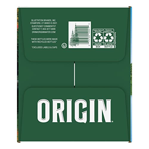 Poland Spring Origin, 100% Natural Spring Water, 900Ml Recycled