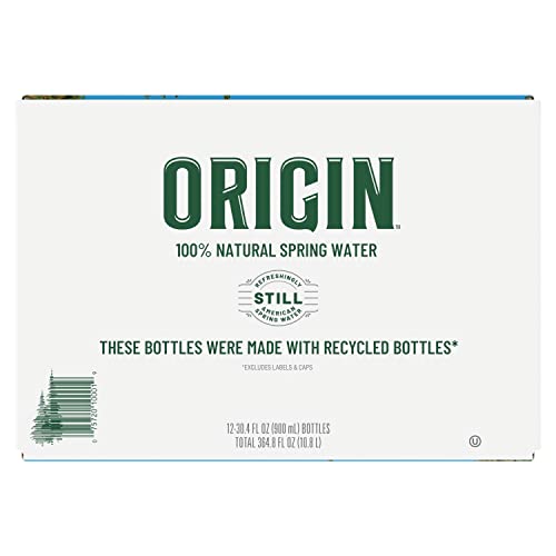 Poland Spring Origin, 100% Natural Spring Water, 900Ml Recycled