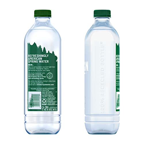 Poland Spring Origin, 100% Natural Spring Water, 900Ml Recycled