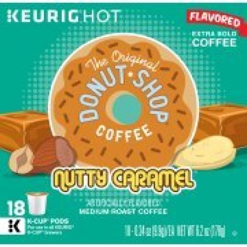 The Original Donut Shop Nutty Caramel Keurig Single-Serve K-Cup