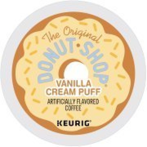 The Original Donut Shop Vanilla Cream Puff Keurig Single-Serve K