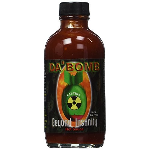 Bottle Da Bomb Beyond Insanity Hot Sauce, Bottle