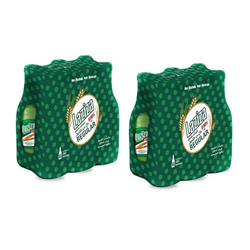 Laziza Original Flavor Malt Beverage Non Alcoholic Drink - 2 P