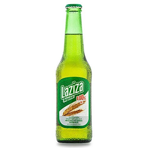Laziza Original Flavor Malt Beverage Non Alcoholic Drink - 2 P