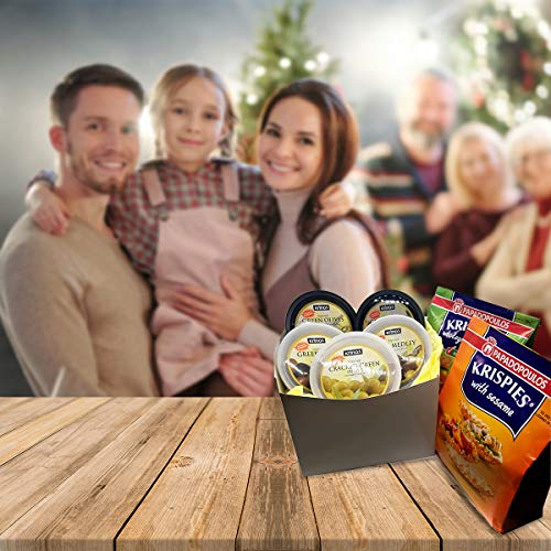 Exclusive Olives And Rusk Gourmet Gift Basket With An Amazing Se