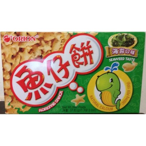 Korepab Fish Crackers! a Korean snack A fish biscuit x 5 boxes