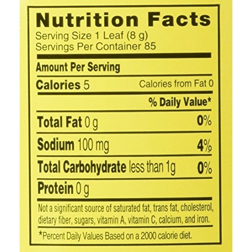 Grape Leaves - 1 Jar - 1 Lb