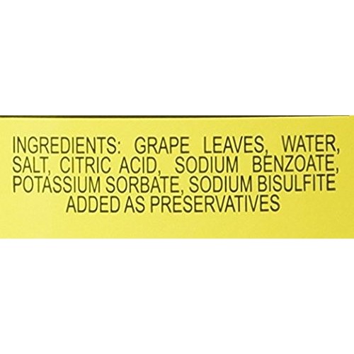 Orlando California Grape Leaves Kosher For Passover 16 Oz. Pack