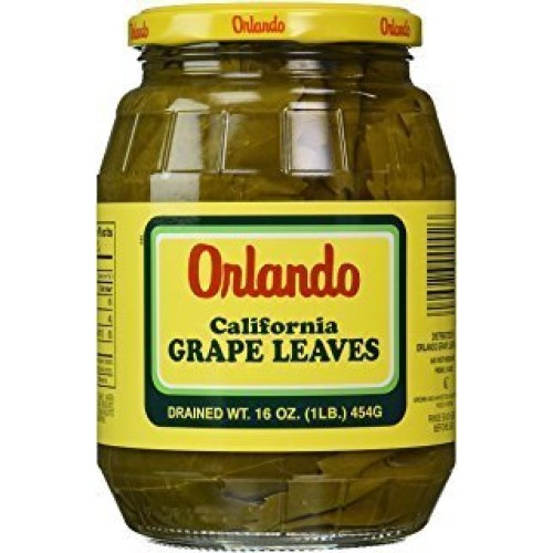 Orlando California Grape Leaves Kosher For Passover 16 Oz. Pack