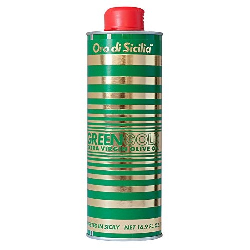 Oro Di Sicilia Green Gold Extra Virgin Olive Oil, 16.9 Ounces