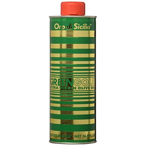 Oro Di Sicilia Green Gold Extra Virgin Olive Oil, 16.9 Ounces