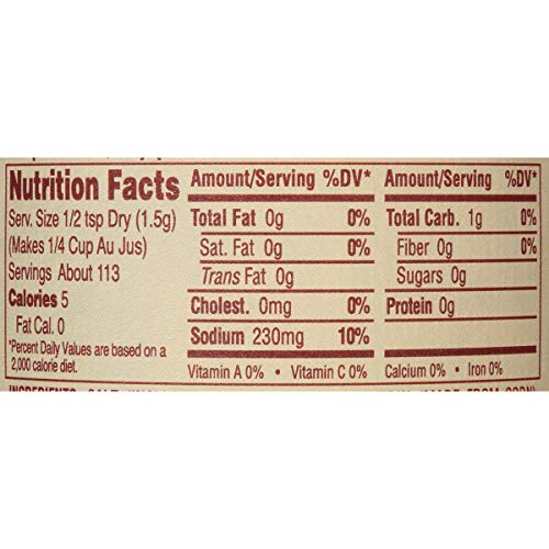 Orrington Farms Restaurant Style Au Jus Granular, 6-Ounce Pack