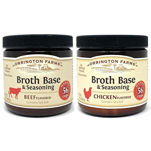 Orrington Farms Beef Broth And Chicken Broth Base 12 Ounce Pack
