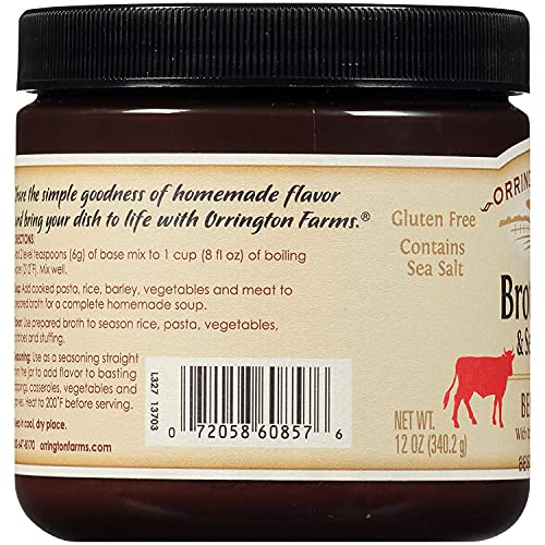 Orrington Farms Beef Flavored Soup Base 56 Servings 2 Pack