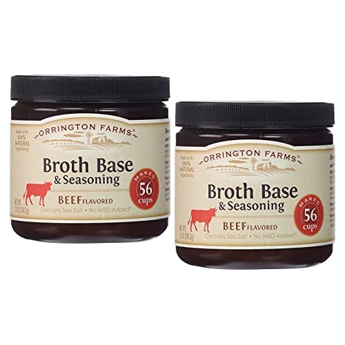 Orrington Farms Beef Flavored Soup Base 56 Servings 2 Pack
