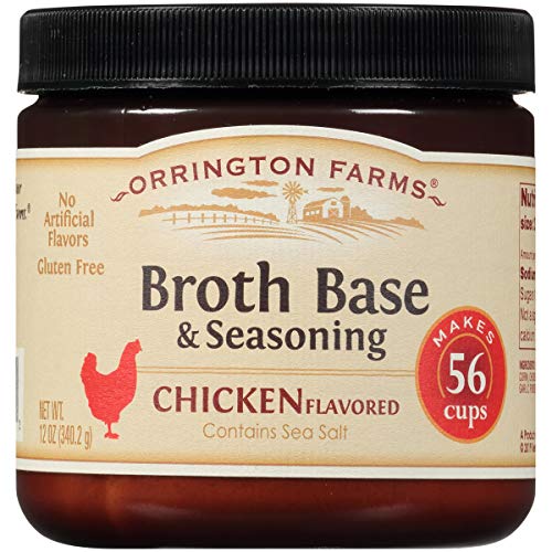 Orrington Farms Chicken Flavored Broth Base &Amp; Seasoning, 12-Ounc