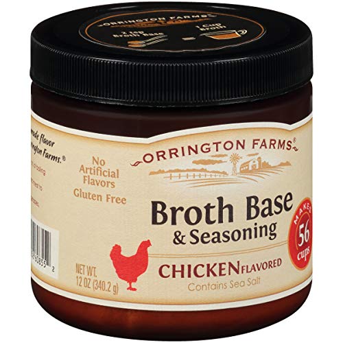 Orrington Farms Chicken Flavored Broth Base &Amp; Seasoning, 12-Ounc