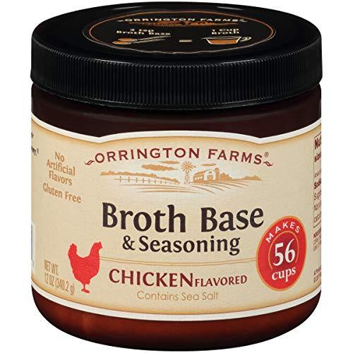 Orrington Farms Chicken Flavored Broth Base &Amp; Seasoning, 12-Ounc