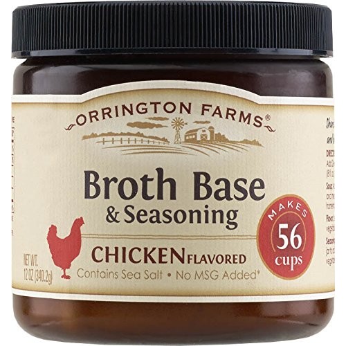 Orrington Farms Natural Broth Base &Amp; Seasoning, Chicken, 12 Ounce