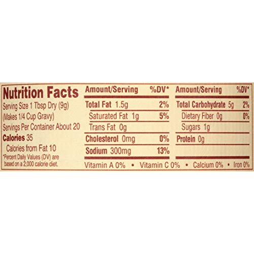 Orrington Farms Country Gravy Mix, 6.25 Oz