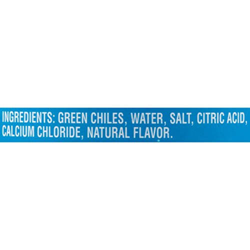 Ortega Diced Hot Green Chiles, 4 Oz