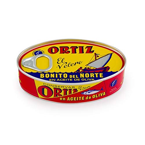 8 Pack Ortiz Bonito Del Norte Tuna In Olive Oil 3.95 Oz Oval Tin