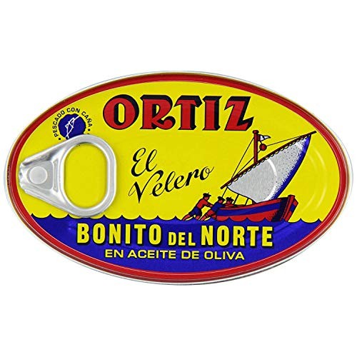 Kosher Ortiz Bonito Del Norte Tuna In Olive Oil 3.95 Oz Oval Tin
