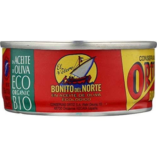 Ortiz, Tuna White In Xv Olive Oil Oval Tin, 112 Gram