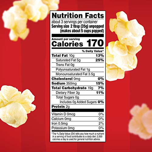 Orville Redenbacher’S Movie Theater Butter Popcorn Tub, 3.9 Ounc